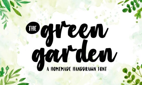 Green Garden Font - Featured Image