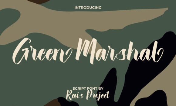 Green Marshal Font Fonts Free Download Green Marshal Font - Featured Image