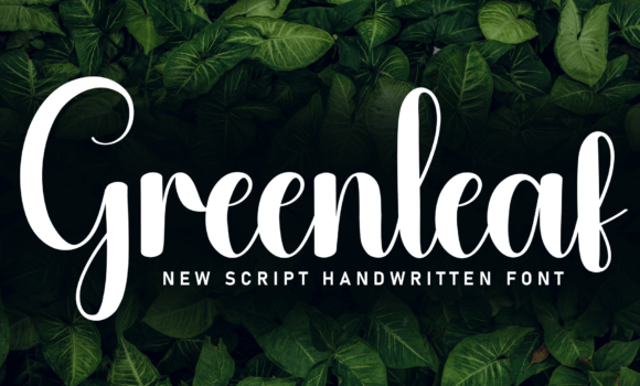 Greenleaf Font - Featured Image