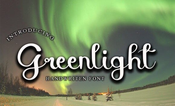 Greenlight Font - Featured Image