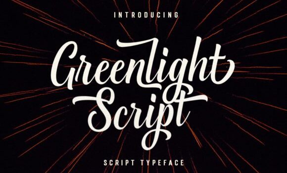 Greenlight Script Font - Featured Image