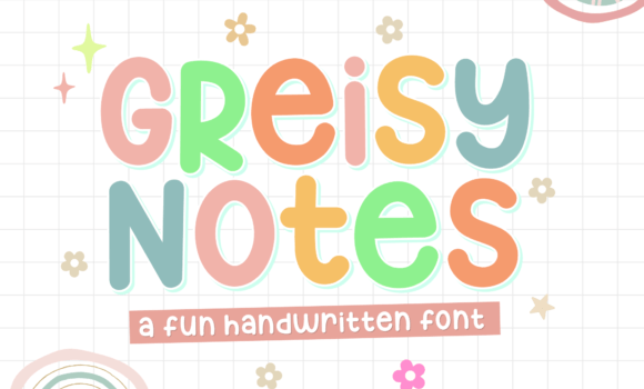 Greisy Notes Font Fonts Free Download Greisy Notes Font - Featured Image