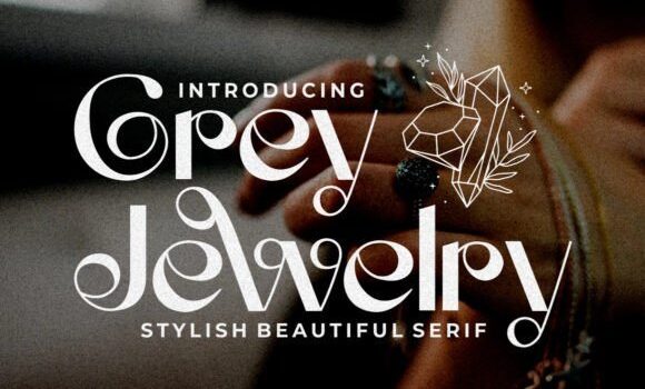 Grey Jewelry Font Fonts Free Download Grey Jewelry Font - Featured Image