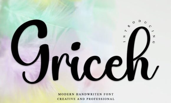 Griceh Font Fonts Free Download Griceh Font - Featured Image