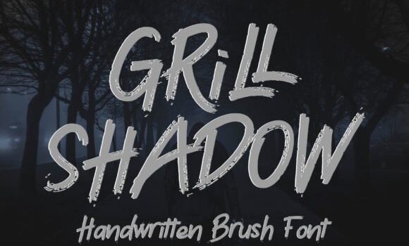 Grill Shadow Font - Featured Image