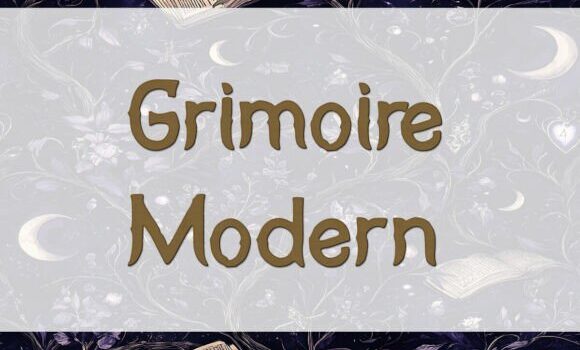 Grimoire Modern Font - Featured Image