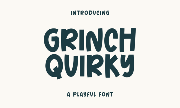 Grinch Quirky Font - Featured Image
