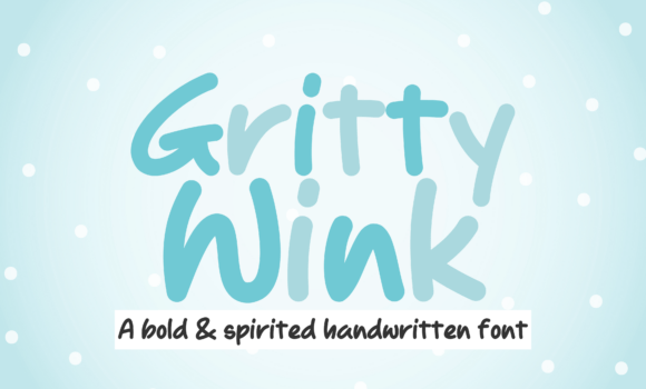 Grittywink Font Fonts Free Download Grittywink Font - Featured Image