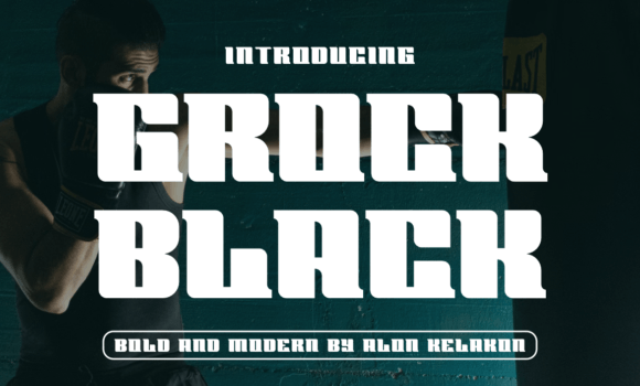 Grock Black Font - Featured Image