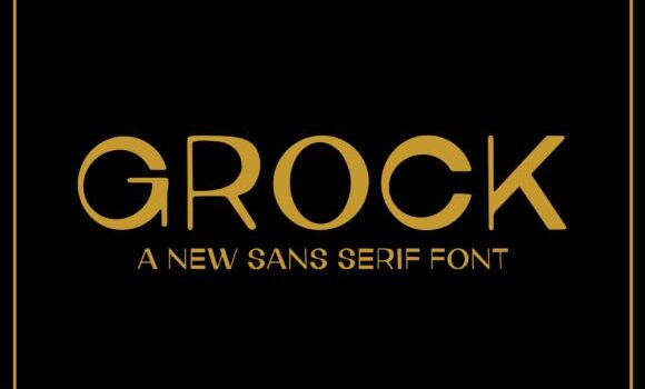Grock Font - Featured Image