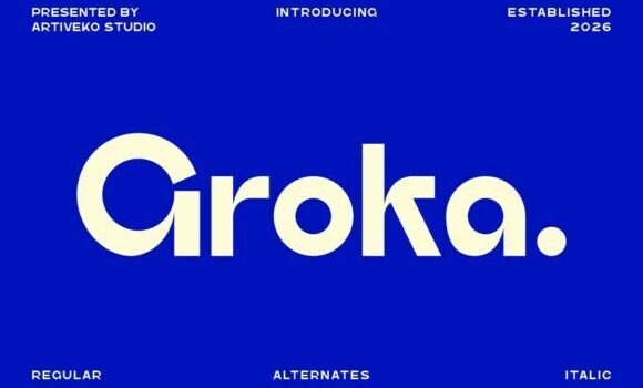 Groka Font Fonts Free Download Groka Font - Featured Image