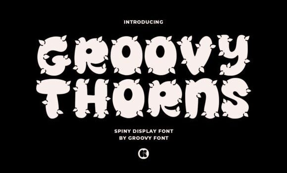 Groovy Thorns Font Fonts Free Download Groovy Thorns Font - Featured Image
