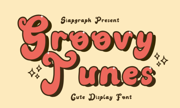 Groovy Tunes Font - Featured Image