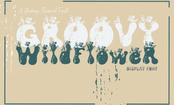 Groovy Wildflower Font - Featured Image