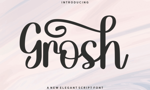 Grosh Font - Featured Image