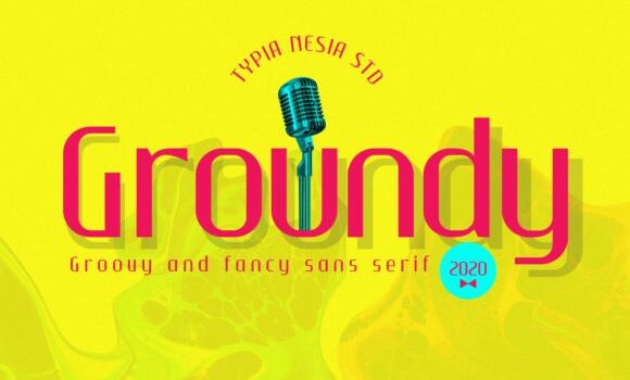 Groundy Font Fonts Free Download Groundy Font - Featured Image