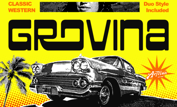 Grovina Font - Featured Image