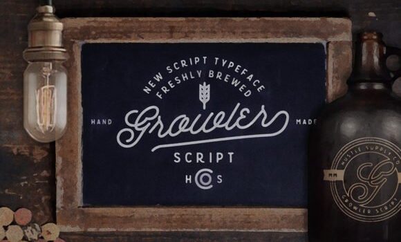 Growler Script Font - Featured Image