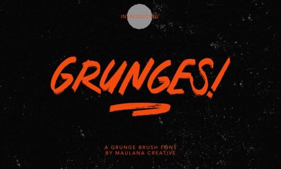 Grunges Font - Featured Image