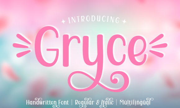 Gryce Font Fonts Free Download Gryce Font - Featured Image