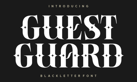 Guest Guard Font - Featured Image