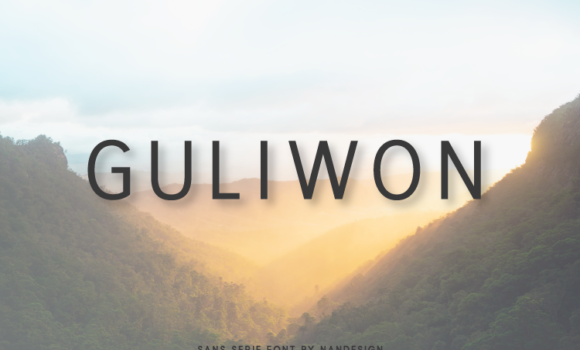 Guliwon Font - Featured Image