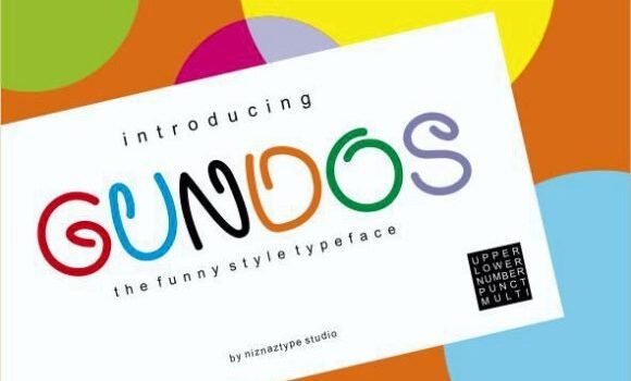 Gundos Font - Featured Image