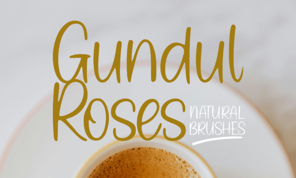 Gundul Roses Font - Featured Image