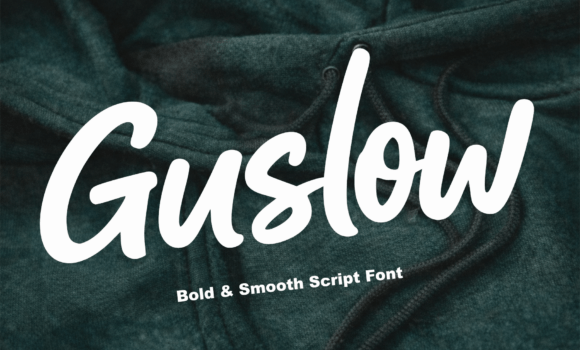 Guslow Font - Featured Image