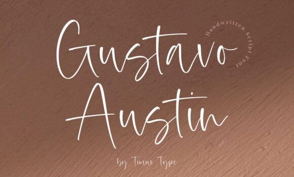 Gustavo Austin Font Fonts Free Download Gustavo Austin Font - Featured Image