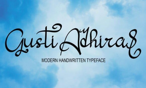 Gusti Adhira Font Fonts Free Download