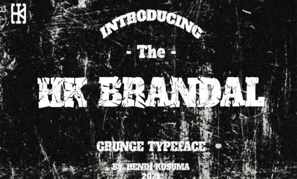 HK Brandal Font - Featured Image