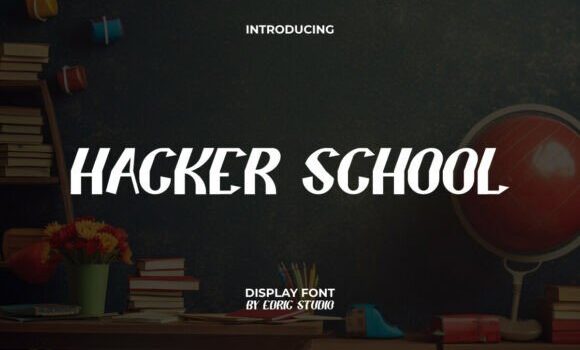 Hacker School Font Fonts Free Download Hacker School Font - Featured Image