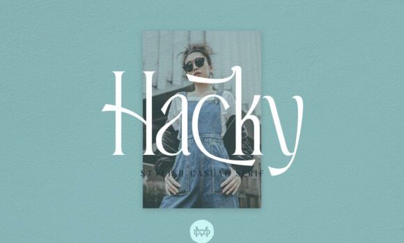 Hacky Light Font - Featured Image