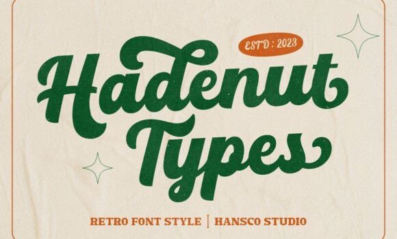 Hadenut Font - Featured Image