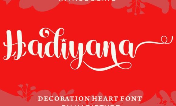 Hadiyana Font Fonts Free Download Hadiyana Font - Featured Image