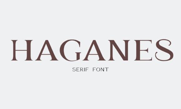 Haganes Serif Font Fonts Free Download Haganes Serif Font - Featured Image