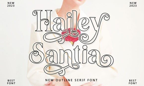 Hailey Santia Font Fonts Free Download Hailey Santia Font - Featured Image