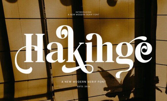 Hakinge Font - Featured Image
