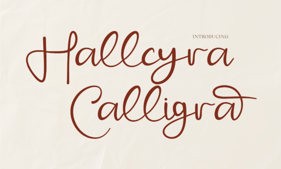 Hallcyra Calligra Font Fonts Free Download Hallcyra Calligra Font - Featured Image