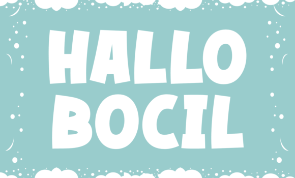 Hallo Bocil Font - Featured Image