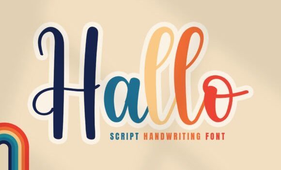 Hallo Font - Featured Image