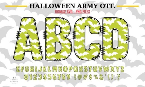 Halloween Army Bats Font Fonts Free Download Halloween Army Bats Font - Featured Image