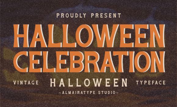 Halloween Celebration Font - Featured Image