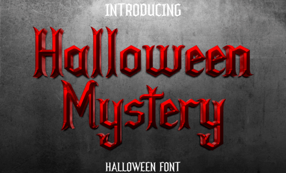 Halloween Mystery Font - Featured Image