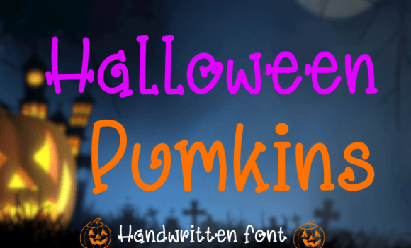 Halloween Pumkins Font - Featured Image