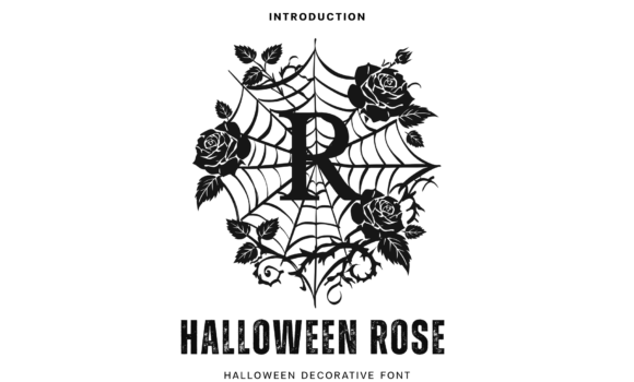 Halloween Rose Font - Featured Image