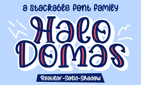 Halo Domas Font - Featured Image