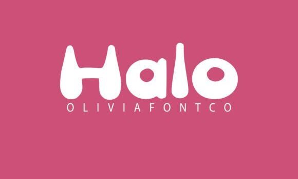 Halo Font - Featured Image