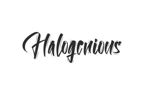 Halogenious Font Fonts Free Download Halogenious Font - Featured Image